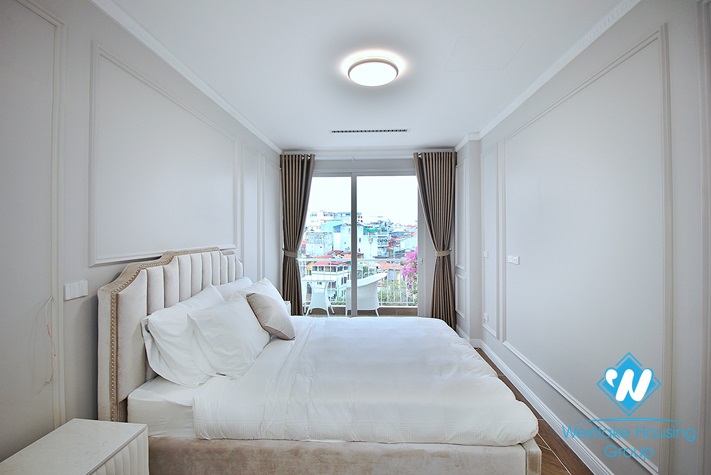 Brand new 2 bedroom apartment with high quality furnitures for rent in Tay ho